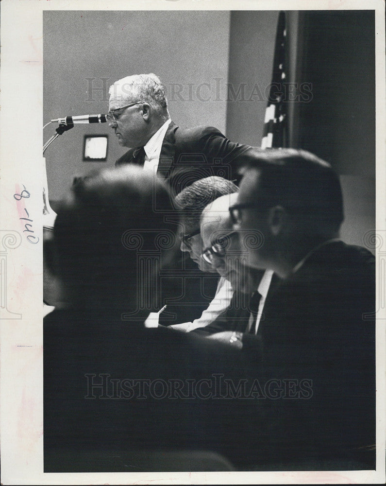 1967 Press Photo Chesterfield Smith/Constitutional Revision Commission/Florida - Historic Images