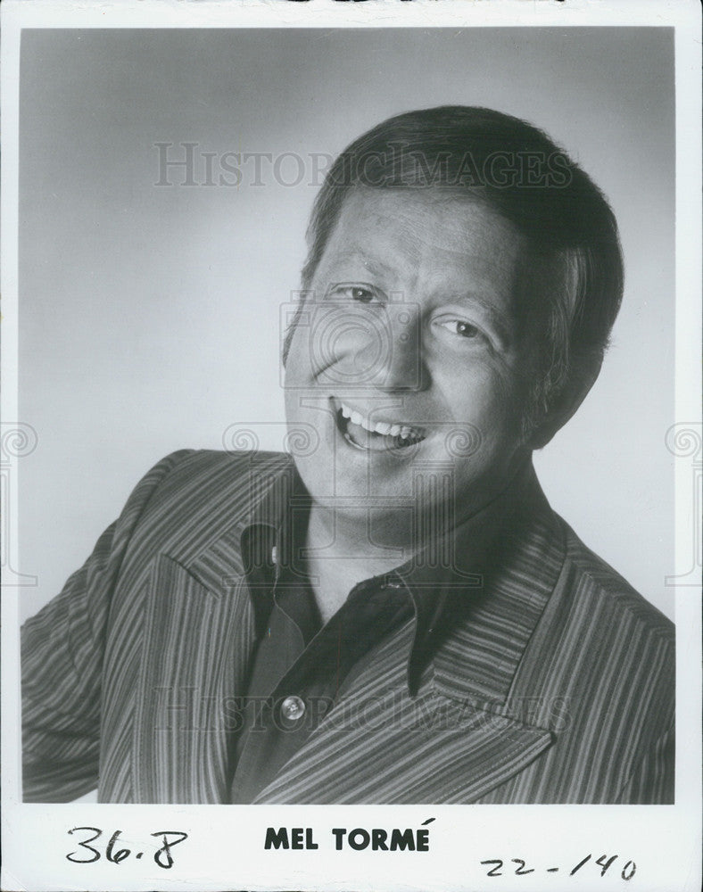 1984 Press Photo Mel Torme&#39; - Historic Images