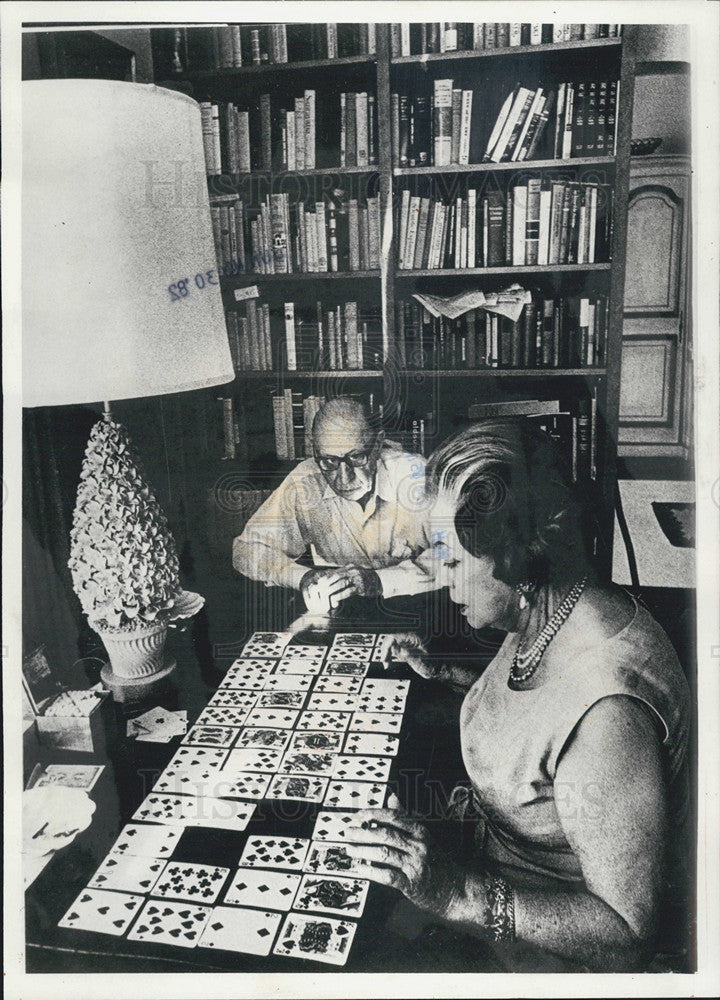 1979 Press Photo Vera Igor Stravisky at home - Historic Images