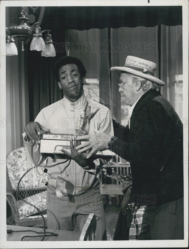 1970 Press Photo The Bill Cosby Show Series Cosby With Guest Will Geer - Historic Images