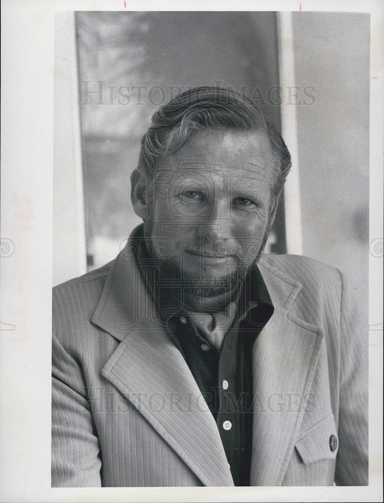 1973 Press Photo St Petersburg Man Posing For Portrait - Historic Images