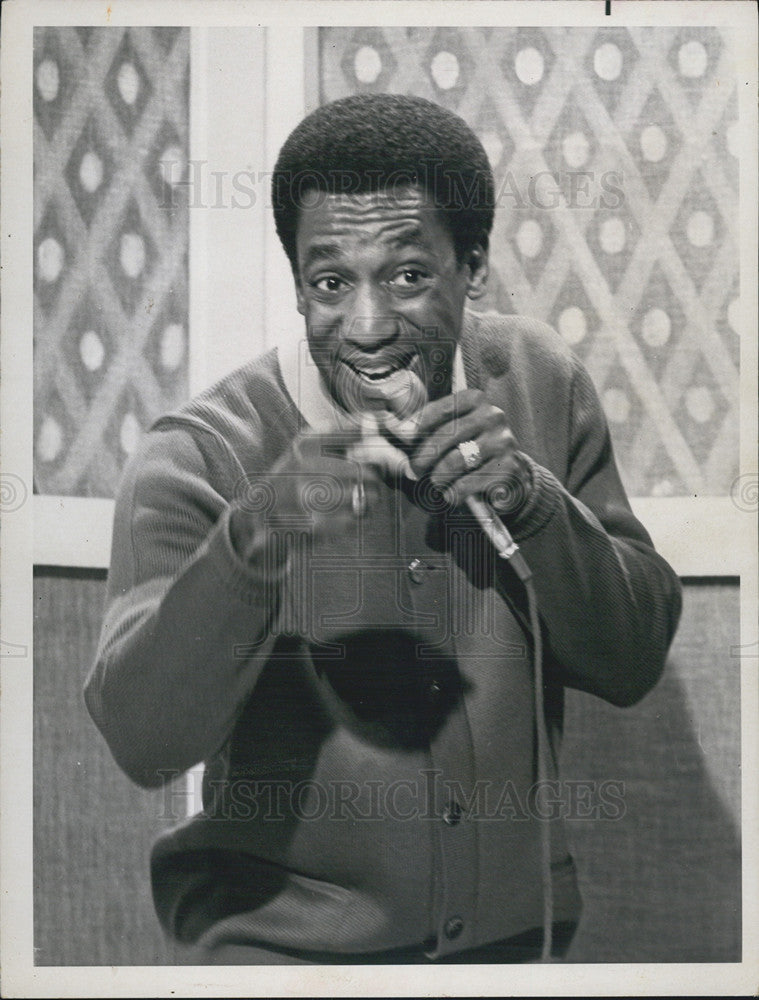 1969 Press Photo Comedian Bill Cosby Performing The Second Bill Cosby Show - Historic Images