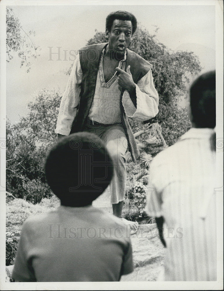 1974 Press Photo Bill Cosby on &quot;Aesop&#39;s Fable&quot; - Historic Images