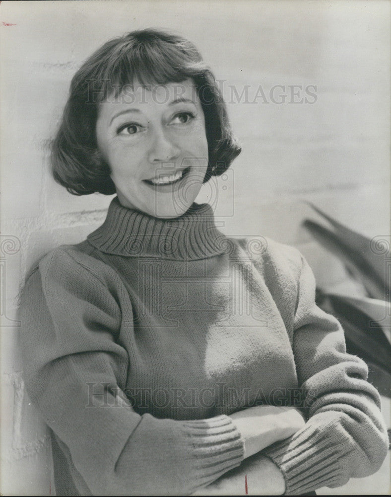 1973 Press Photo Actress - Historic Images