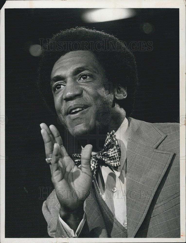 1974 Press Photo Bill Cosby On Hour Long Special-Dick Van Dyke Meets Bill Cosby - Historic Images