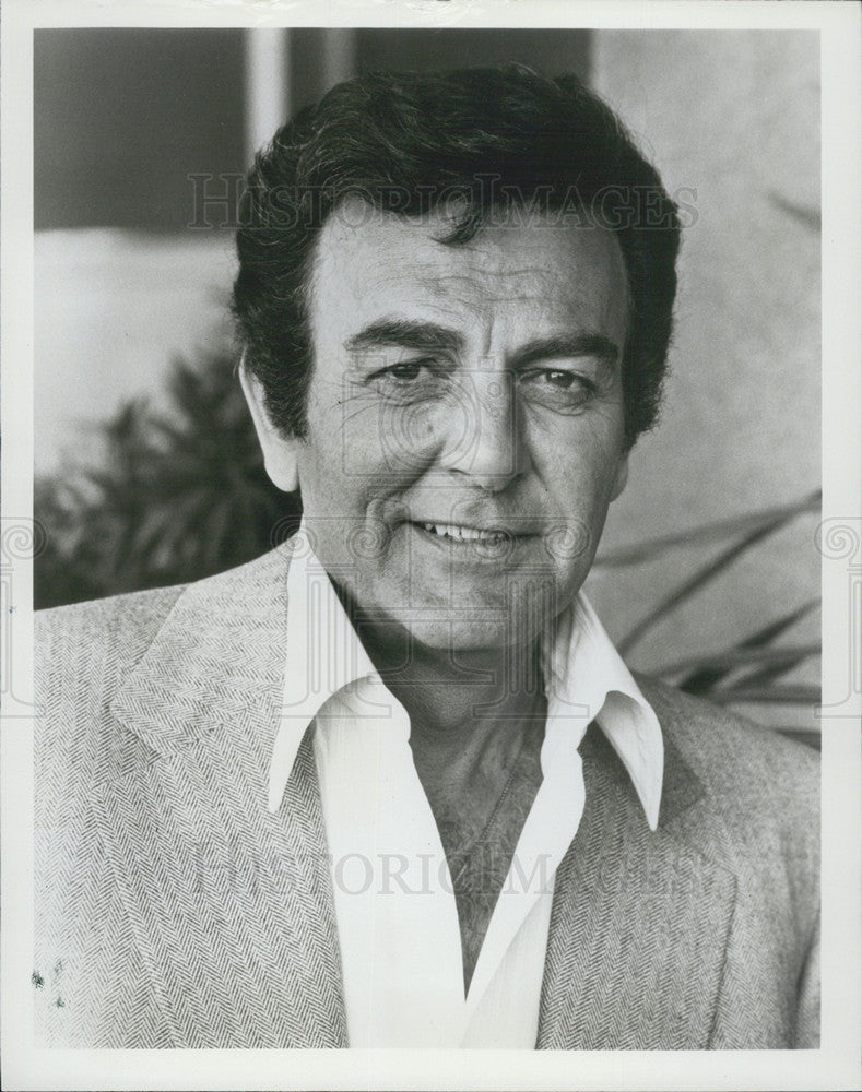 1980 Press Photo Mike Connors Stars As Joe Mannix In TV Series Mannix - Historic Images