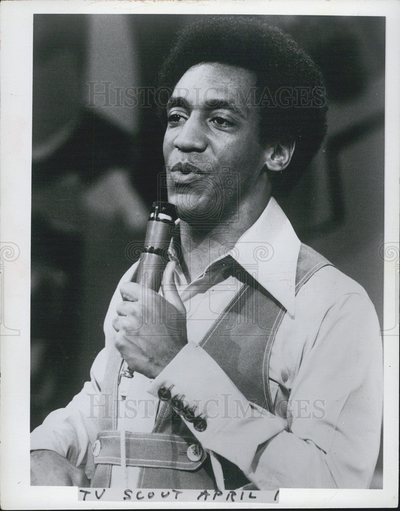 1971 Press Photo Bill Cosby Comic Actor - Historic Images