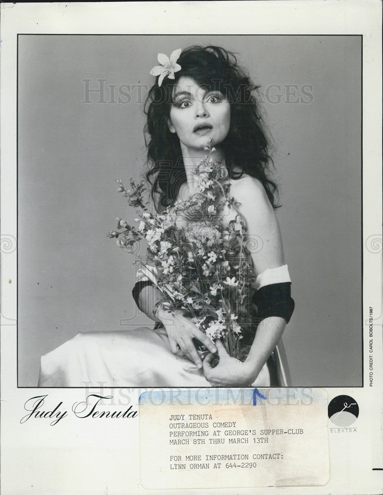 1988 Press Photo Judy Tenuta Comedian - Historic Images