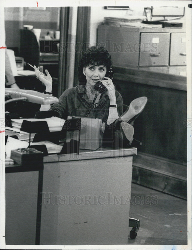 1984 Press Photo Suzanne Pleshette Actress The Show - Historic Images