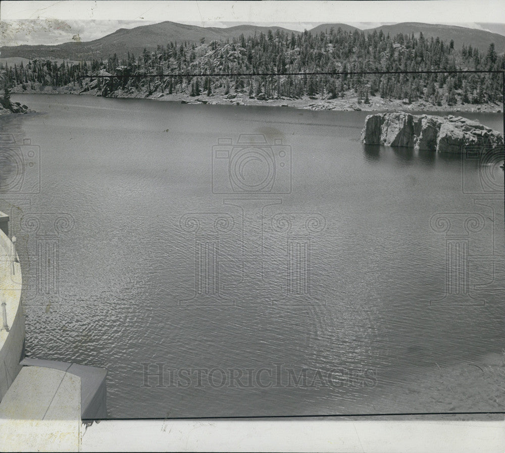 1941 Press Photo Eleven Mile Canon Reservoir - Historic Images