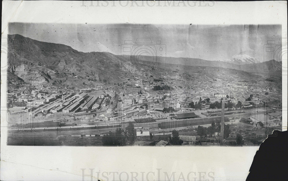 1930 Press Photo La Paz, Bolivia - Historic Images