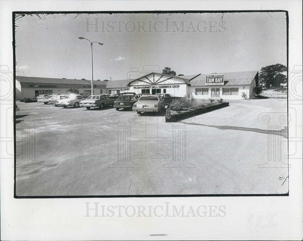 1990 Press Photo Italian Gourmet Deli &amp; Sandwich Shop in st Petersburg - Historic Images