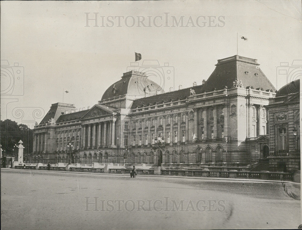 1914 Press Photo Belgium City of Brussels - Historic Images