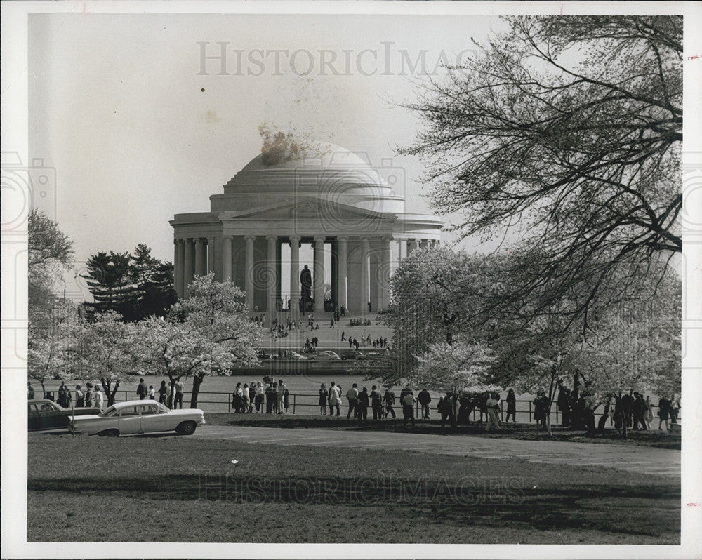 1969 Press Photo Jefferson Memorial Washington DC - Historic Images