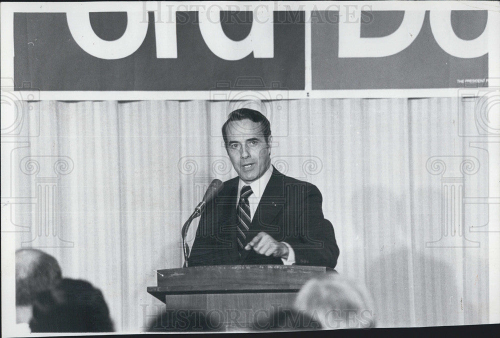 1976 Press Photo of Bob Dole,American Politician - Historic Images