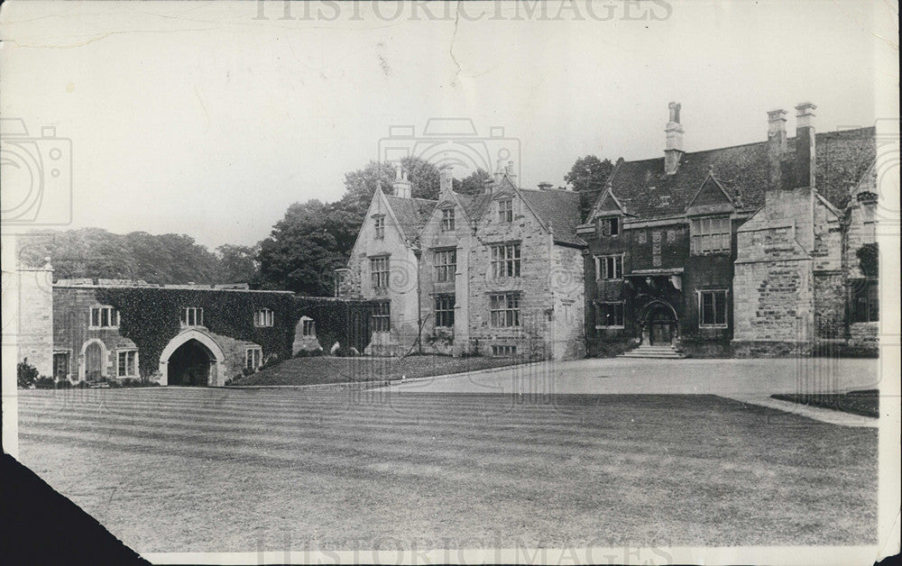 1931 Press Photo 800 year old Rockingham Castle - Historic Images