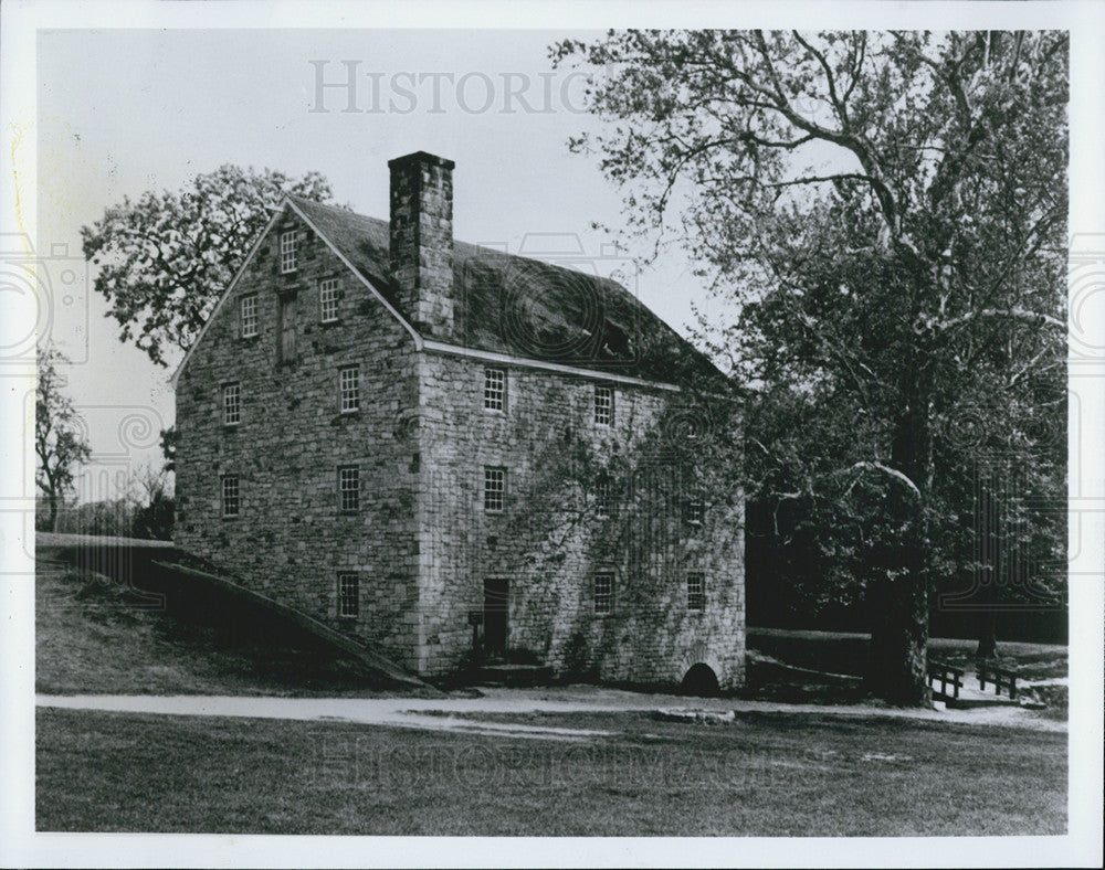 Press Photo George Washington&#39;s Grist Mill, Virginia - Historic Images