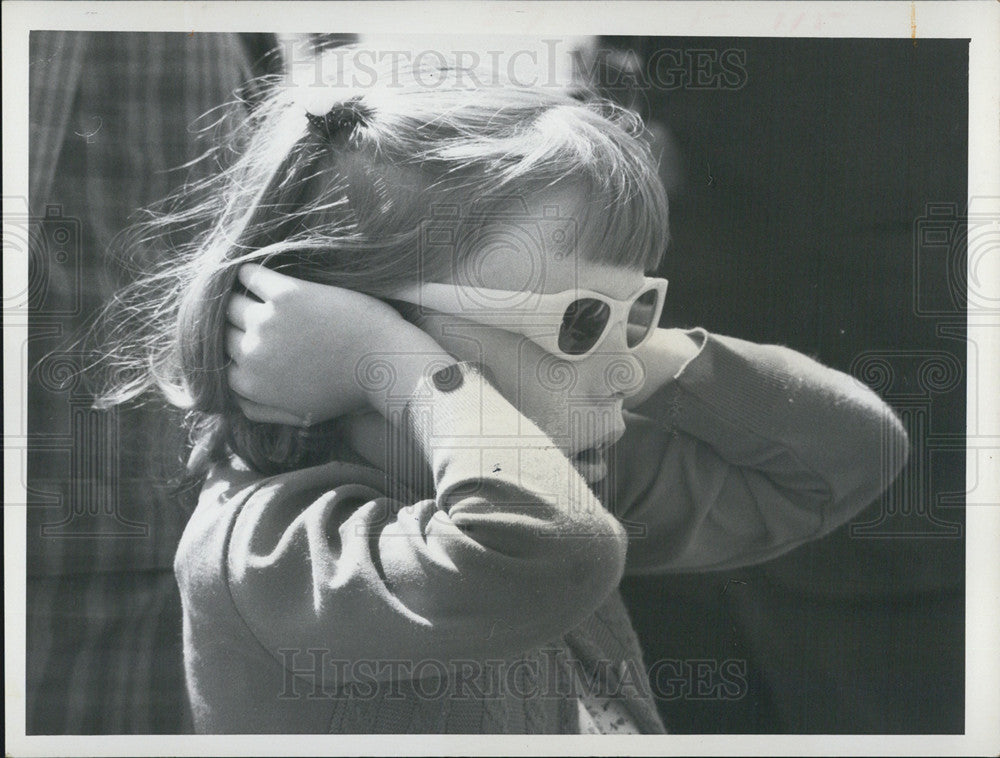 1969 Press Photo Keswick Christian School Students launch model rockets - Historic Images