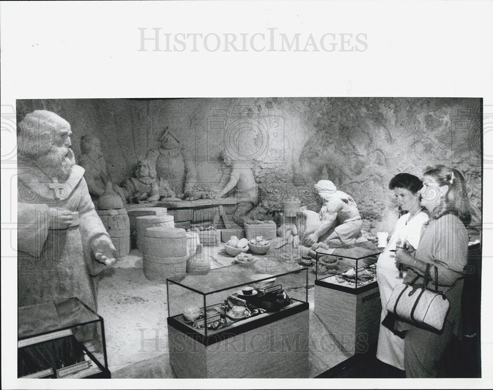 1993 Press Photo Port Royal Sunken Treasure Museum On St Petersburg Beach - Historic Images