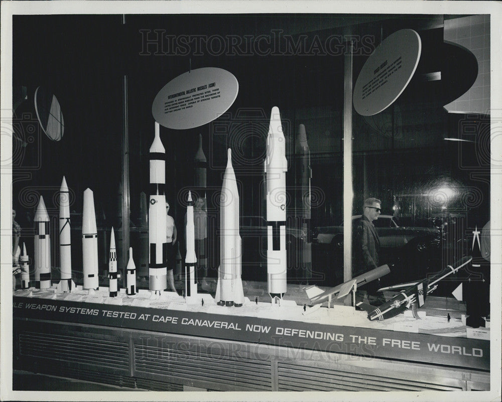 Press Photo Cape Canaveral Publicity, Florida - Historic Images