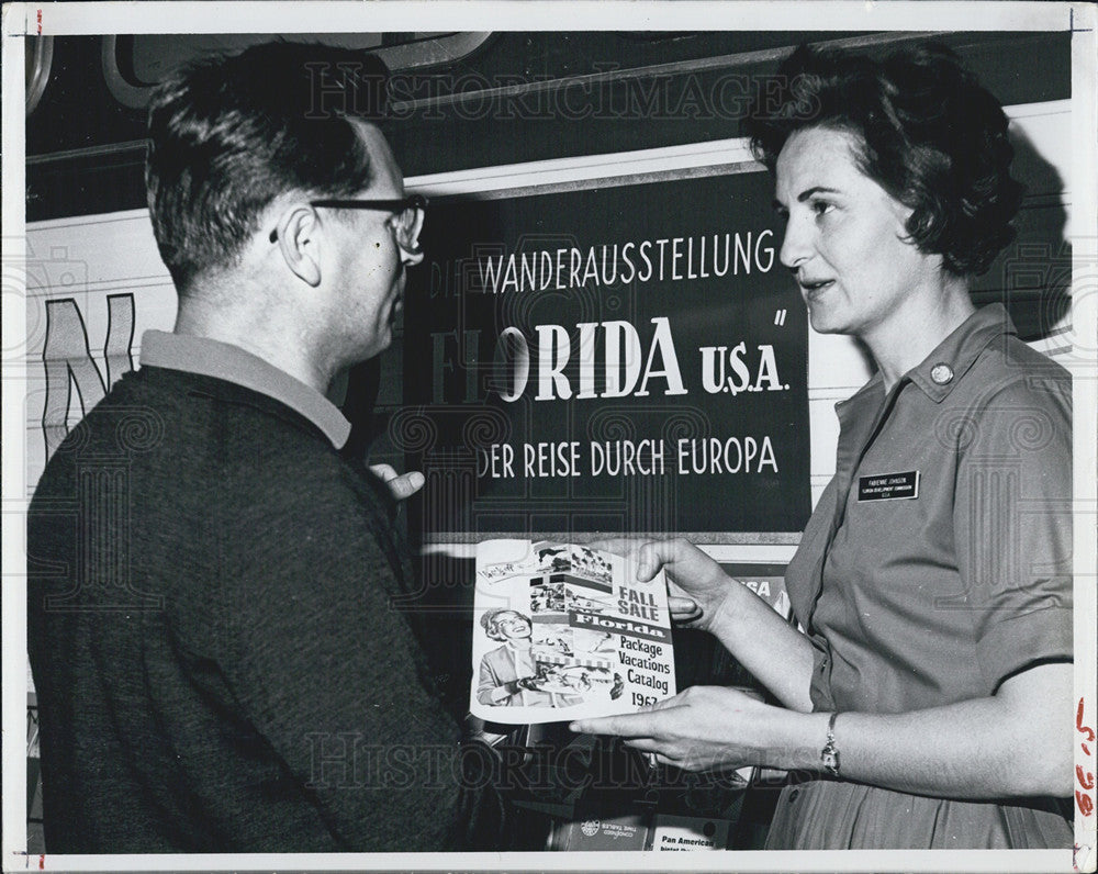 1963 Press Photo Florida publicity - Historic Images