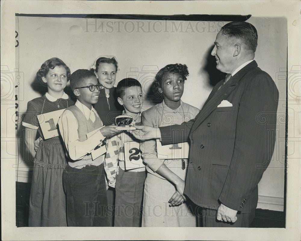 1952 Press Photo District 6 Spelling Champ Herbert Hancock - Historic Images