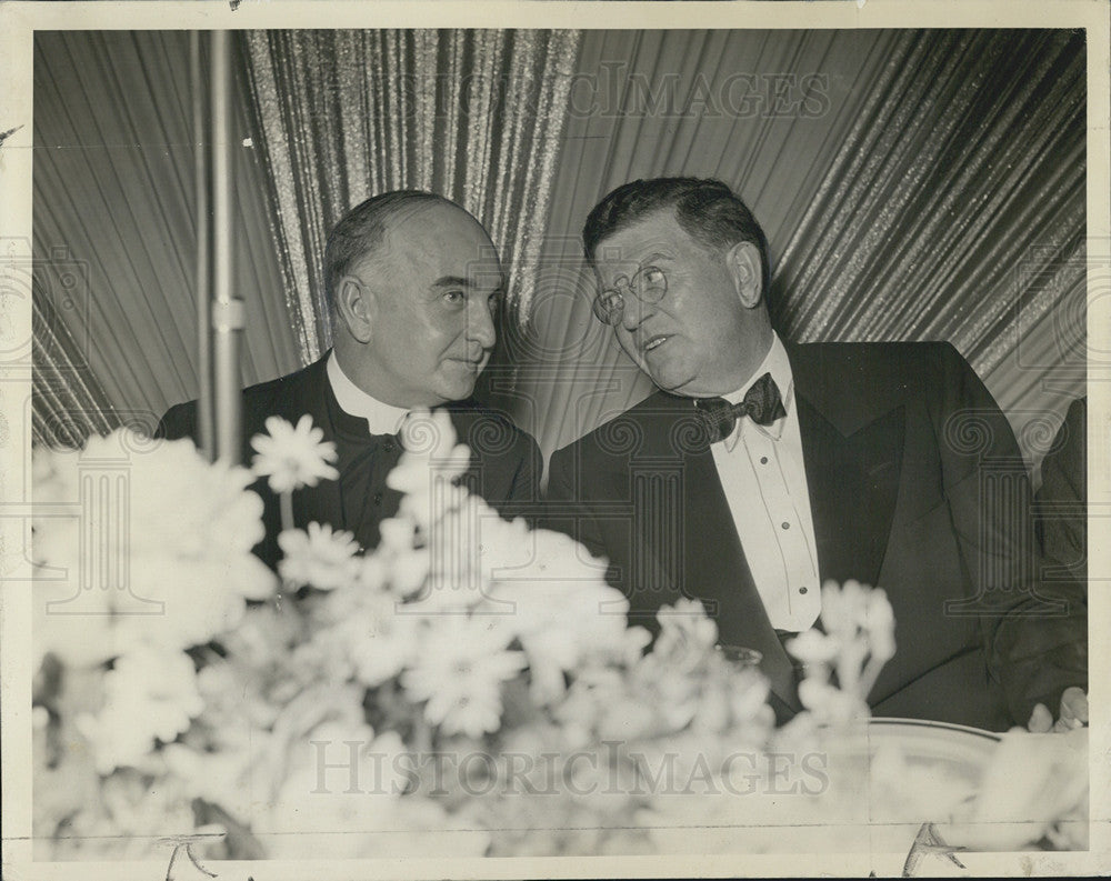 1940 Press Photo Bernard Sheil and Edward Kelly - Historic Images