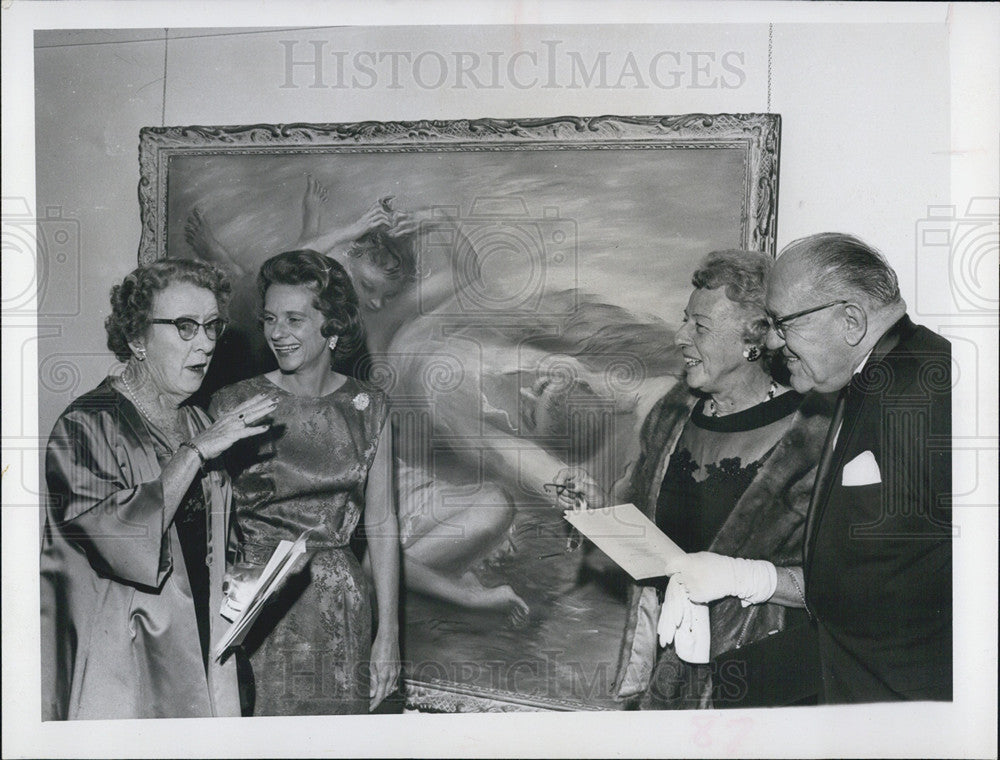 1965 Press Photo Tampa area art Show - Historic Images