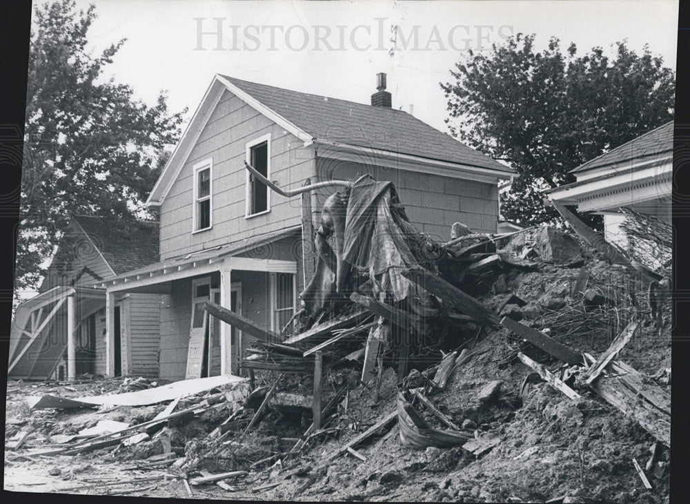 1965 Press Photo Denver Floods - Historic Images