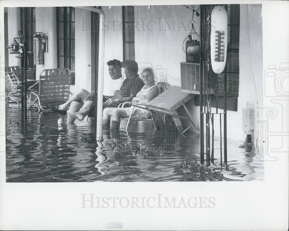 1972 Press Photo Aftermath Hurricane Agnes - Historic Images