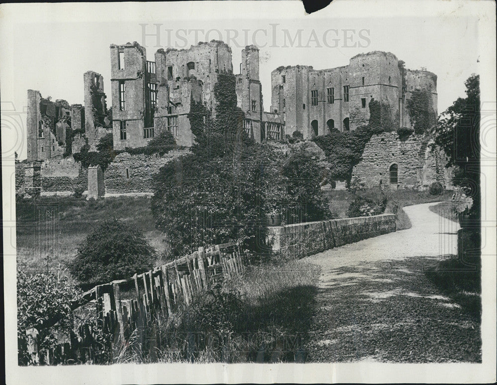 Press Photo castle Sir Walter Scott theme Kenilworth Geoffrey de Clinton - Historic Images