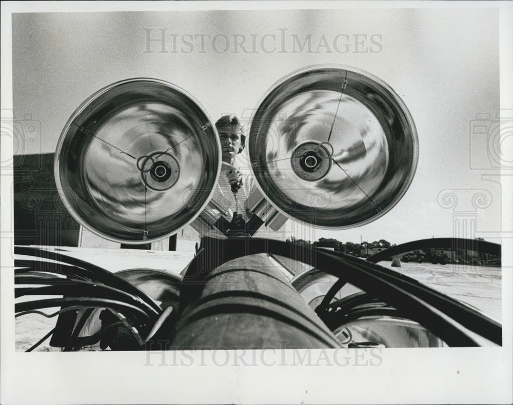 1977 Press Photo New St Petersbug Street Lights - Historic Images