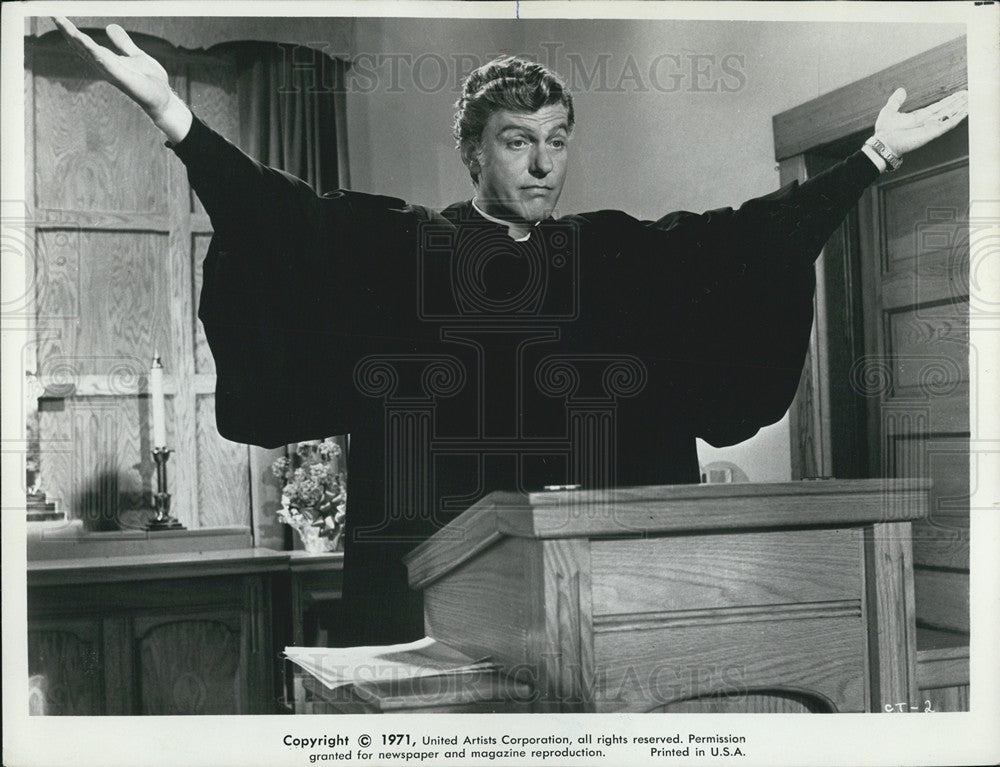 1971 Press Photo Actor Dick Van dyke - Historic Images