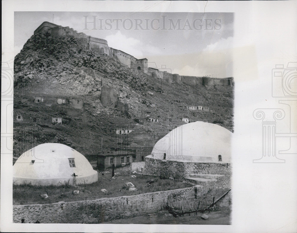 1949 Press Photo Castle of Kars Turkey - Historic Images