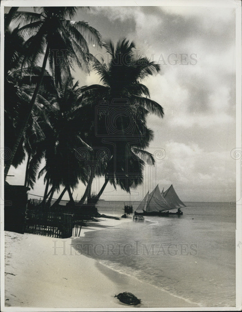 Press Photo San Blas Island at Panama - Historic Images