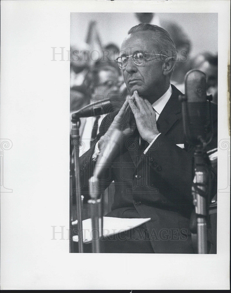 1968 Press Photo Clearwater Attorney Tweed McMullen - Historic Images