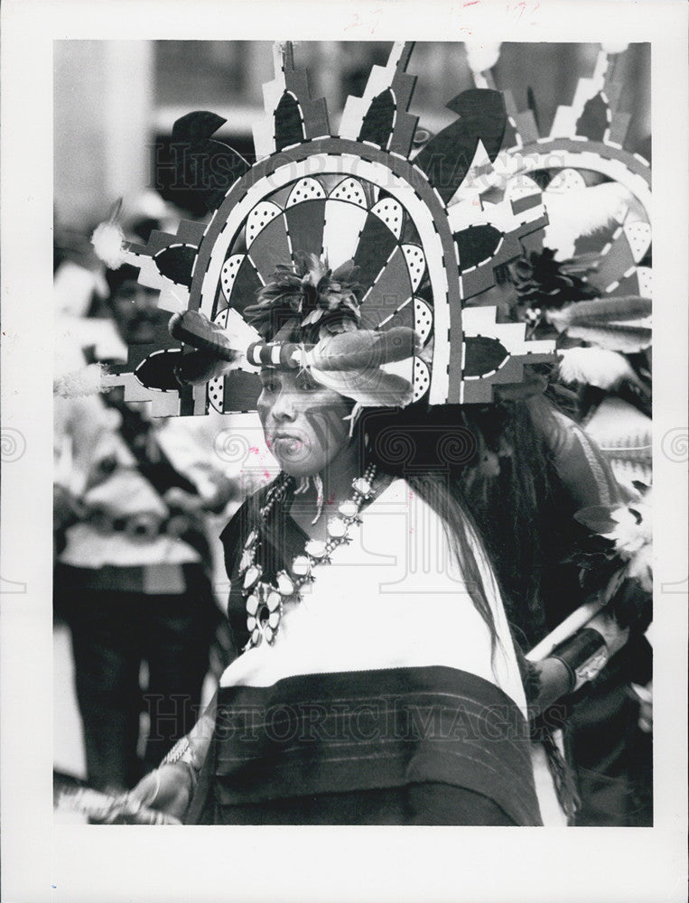 1988 Press Photo Arizona Lyons Club brought Indians to a Denver parade - Historic Images