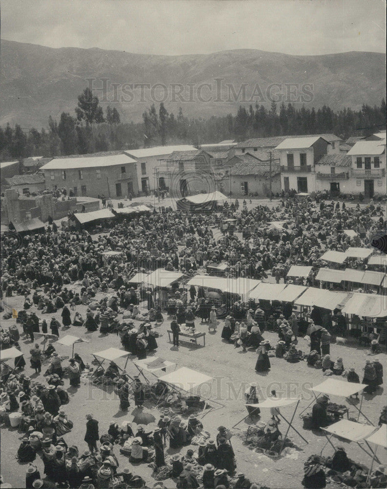 Press Photo Huancoyo, Peru - Historic Images