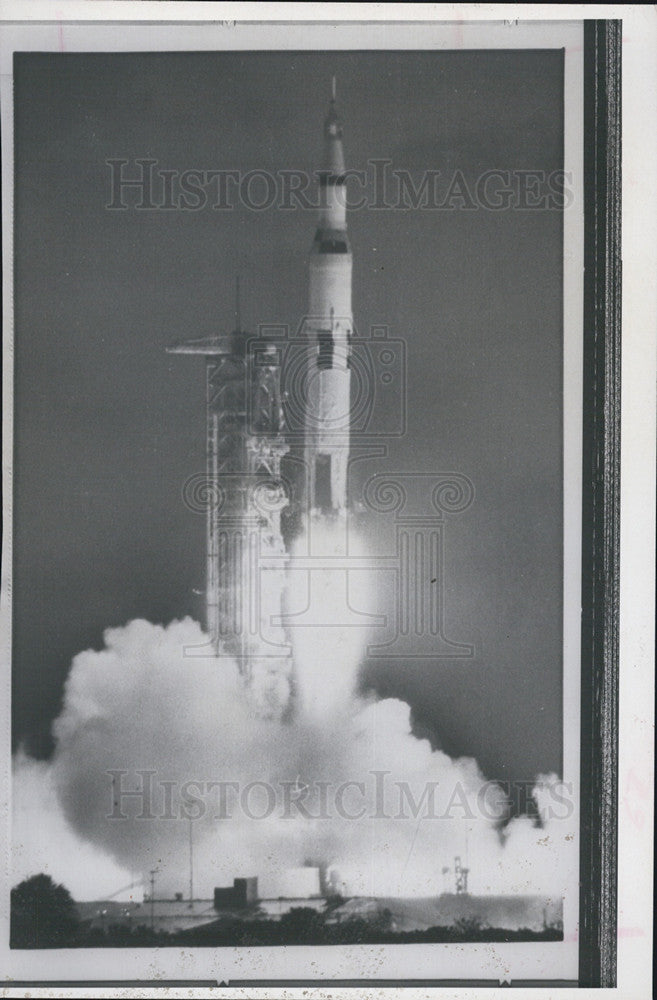 Press Photo The launch of Saturn - Historic Images