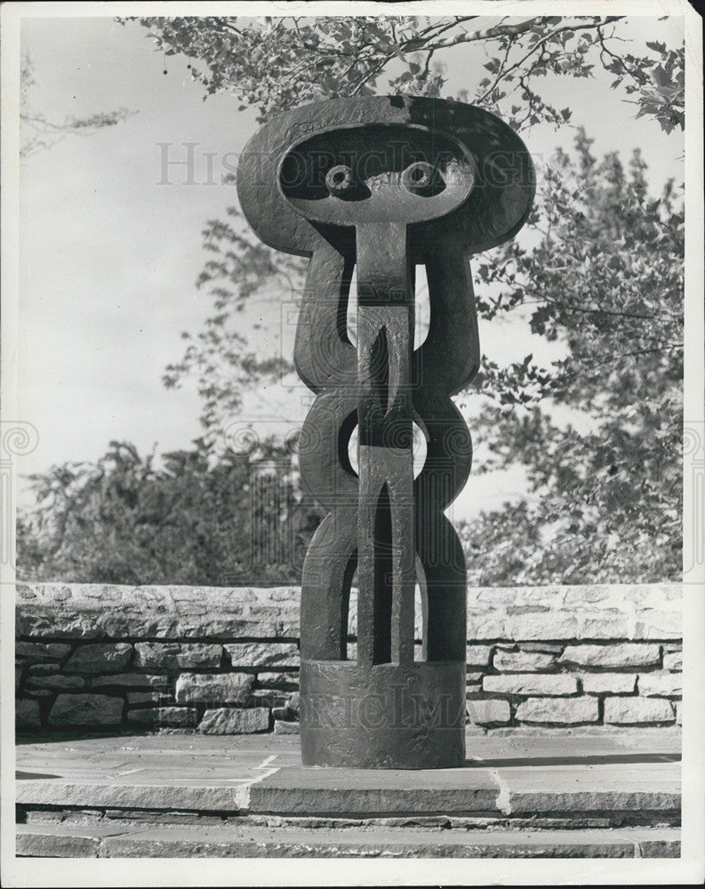 1974 Press Photo &quot;Figure&quot; by Jacques Lipchitz - Historic Images