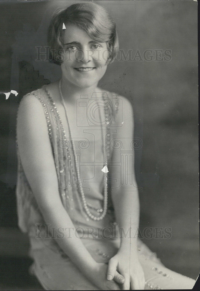 1925 Press Photo Alice Tobin, Mrs. Max Melville - Historic Images