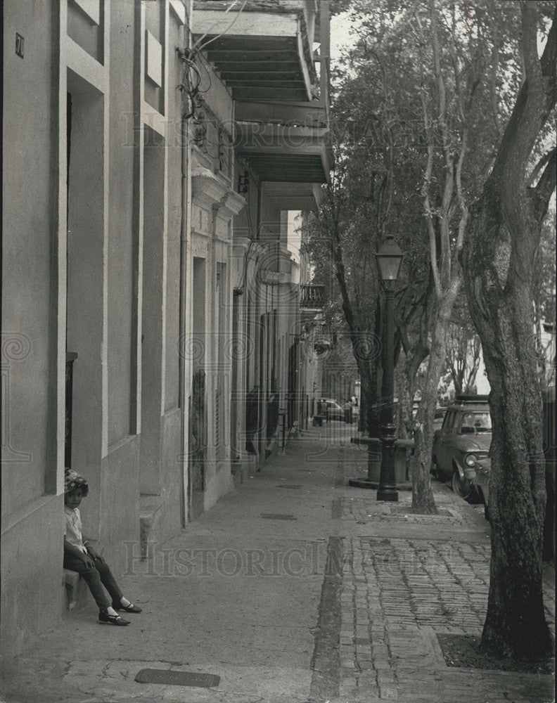 1968 Press Photo House in Old San Juan, Puerto Rico. - Historic Images