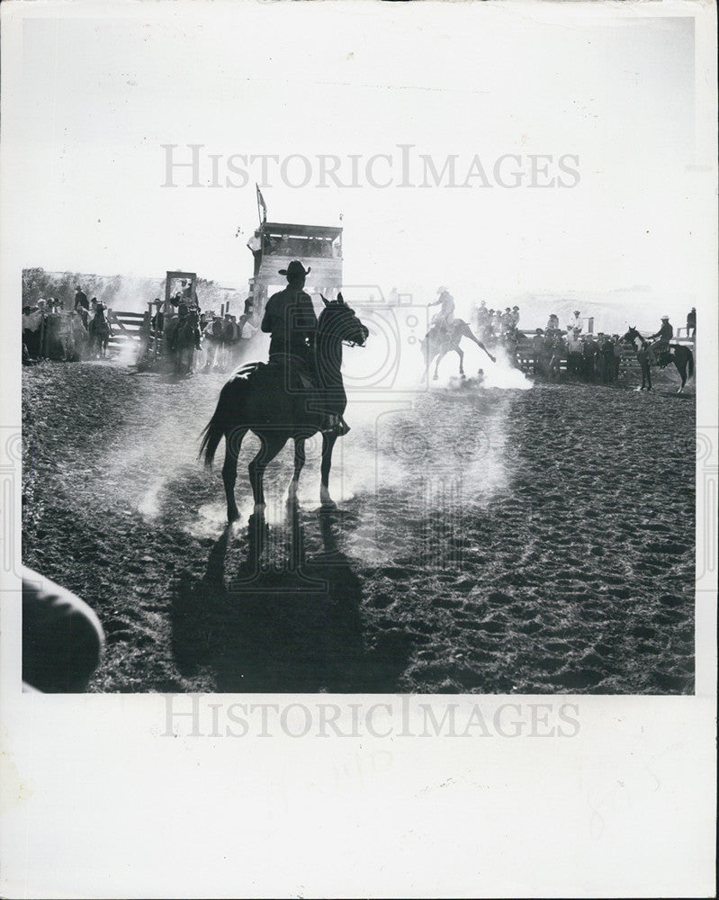 1964 Press Photo Canada&#39;s Calgary Stampede. - Historic Images