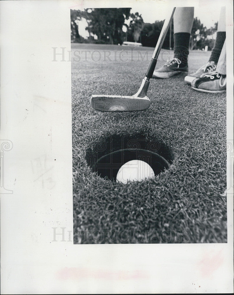 1972 Press Photo Golf course , St. Petersburg. - Historic Images