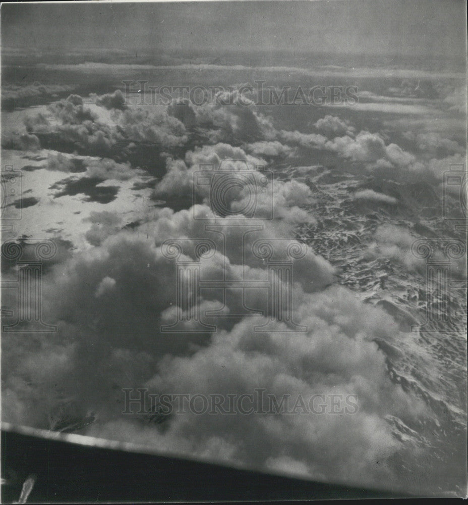 Press Photo Aerial view of the Aleutian Islands Alaska - Historic Images