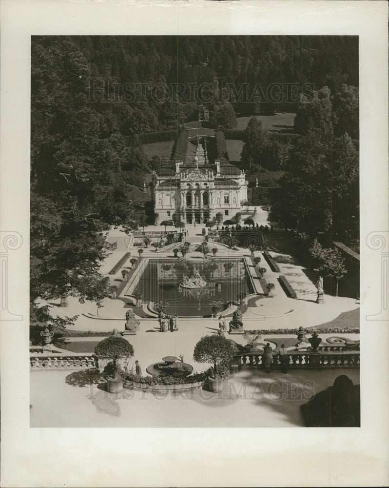 Press Photo Munich Germany Linderhof palace - Historic Images