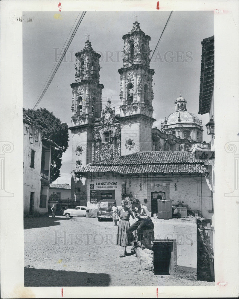 1956 Press Photo  Population Tanco 193 Persons Located Mexican State Guanajuato - Historic Images