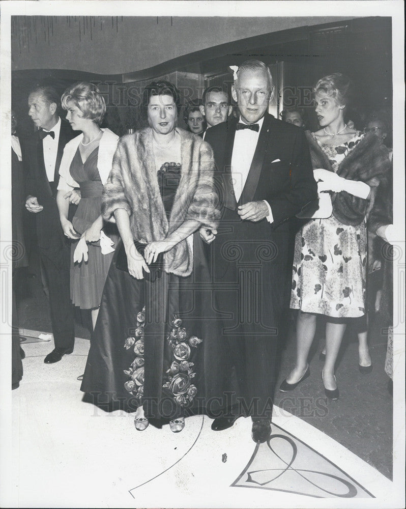 1961 Press Photo Verell Fisler and his wife - Historic Images