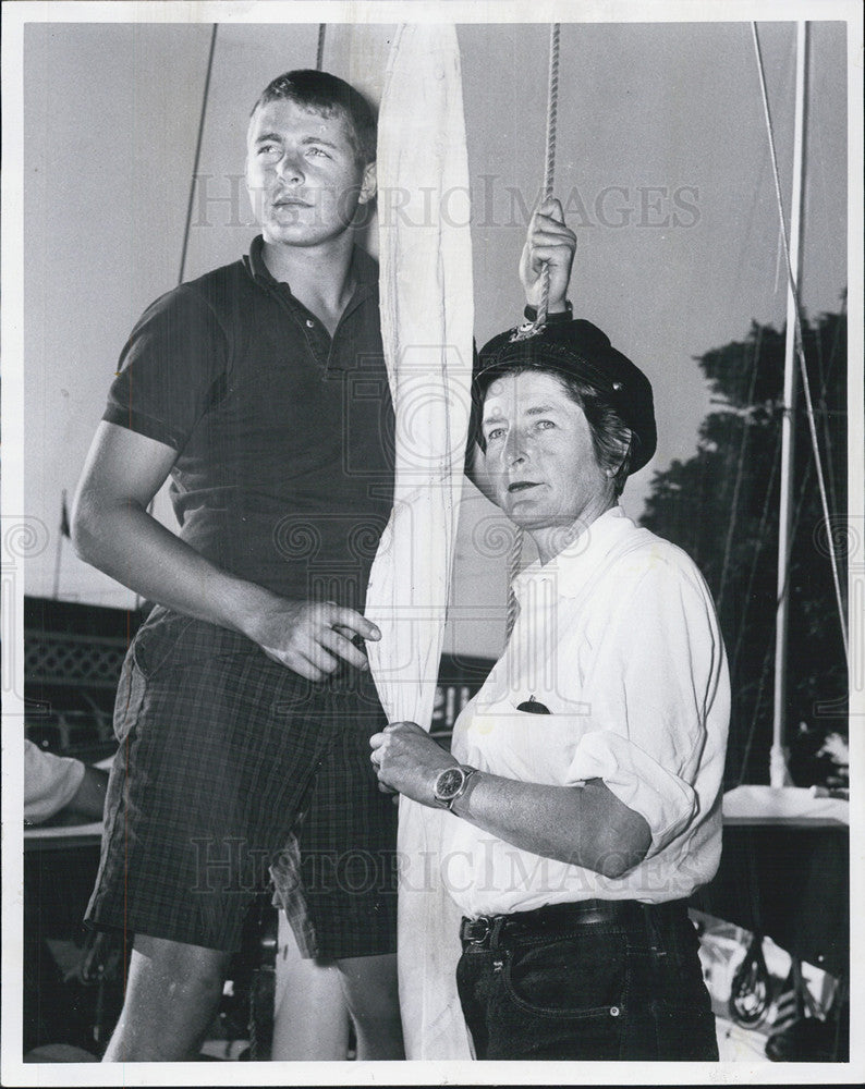 1961 Press Photo Peter Fisher &amp; Ms. Susan Fisher. - Historic Images