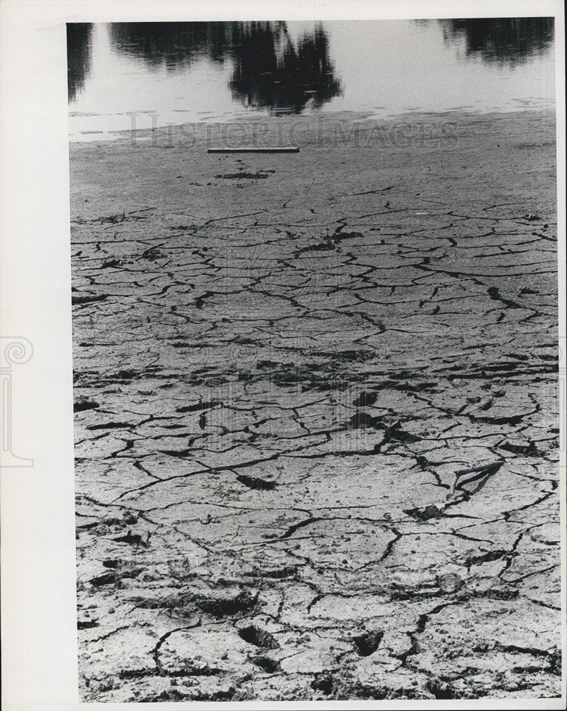 1965 Press Photo A dried up Lake Sheffield - Historic Images